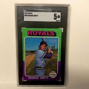 1975 Topps 
George Brett #228 
Rookie Card.